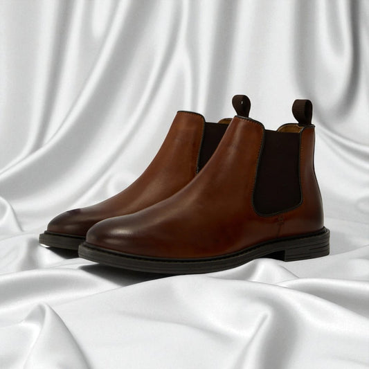 ALHAMBRA: Bottine en cuir premium