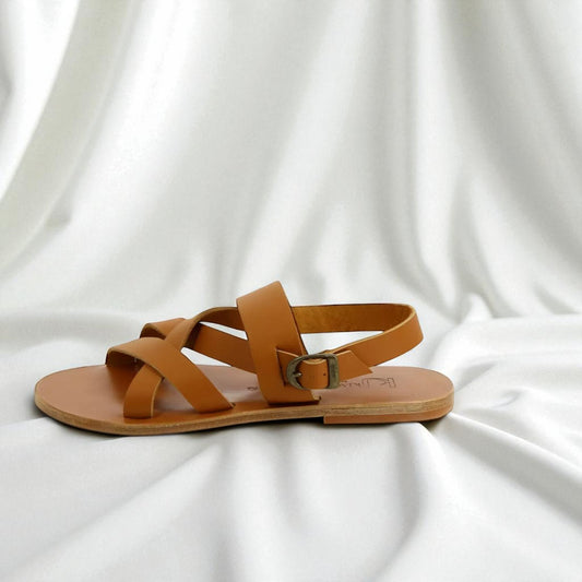 GARNIK: Sandales urbains en cuir véritable